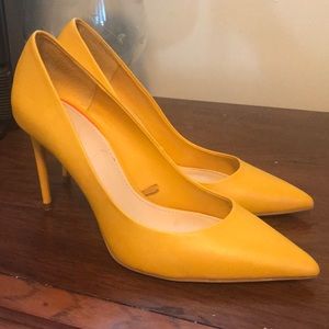 Yellow Pumps